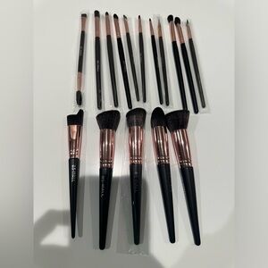 🌸1NEW BS-MALL 16 Pieces eye and face makeup brush Without Box.